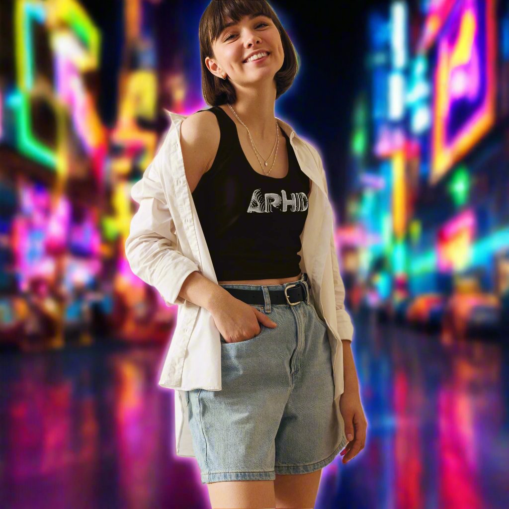 Aphid Crop Top -  Rock / Metal top! - Free Delivery! RocNU Metal / Rap Metal - Alternative Apparel Only from Phase B Records. 