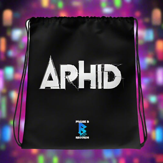 Aphid Drawstring Bag / Backpack - Rock / Metal bag - Free Delivery! Rock NU Metal / Rap Metal - Alternative Apparel Only from Phase B Records.