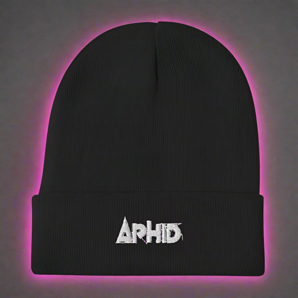 Aphid Embroidered Rock / Metal Beanie  - Free Delivery! Alternative Graphic Hats