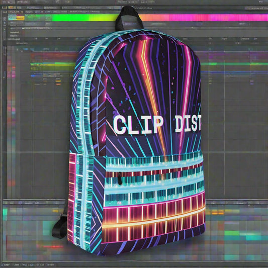 Clip Dist. Backpack - Free Delivery! Rock / Metal / Electronic / EDM / Underground - Alternative Apparel and Merch Only from Phase B Records.
