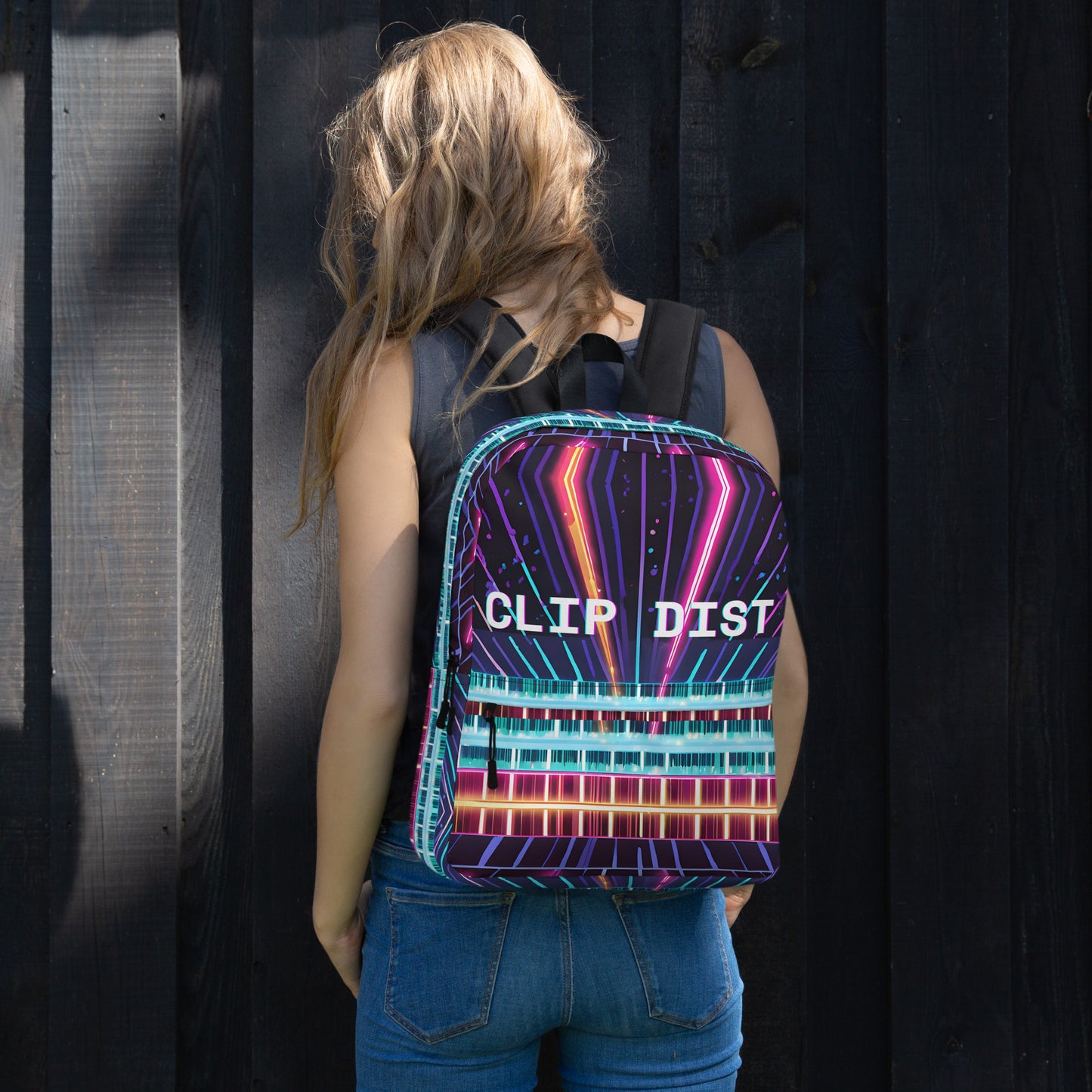 Clip Dist. Backpack - Free Delivery! Rock / Metal / Electronic / EDM / Underground - Alternative Apparel and Merch Only from Phase B Records.