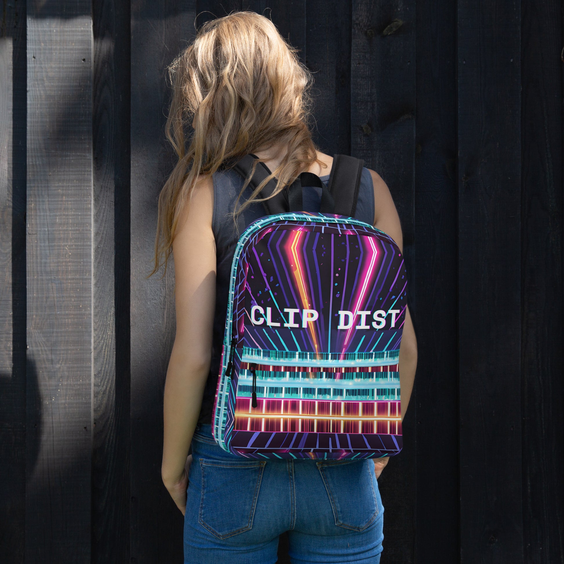 Clip Dist. Backpack - Free Delivery! Rock / Metal / Electronic / EDM / Underground - Alternative Apparel and Merch Only from Phase B Records.