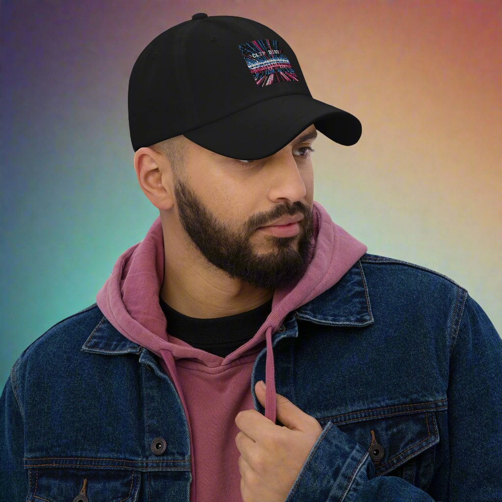 Clip Dist. Dad hat - Free Delivery! Rock / Metal / Electronic / EDM / Underground - Alternative Apparel and Merch Only from Phase B Records.
