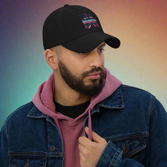 Clip Dist. Dad hat - Free Delivery! Rock / Metal / Electronic / EDM / Underground - Alternative Apparel and Merch Only from Phase B Records.