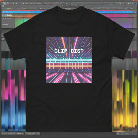 Clip Dist. Unisex classic tee - Free Delivery! Rock / Metal / Electronic / EDM / Underground - Alternative Apparel and Merch Only from Phase B Records.
