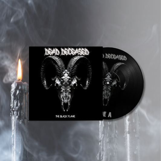 Dead Deceased - Limited Edition 12" Picture Vinyl of their spectacularly heavy first album The Black Flame. From Phase B Records. (UK)