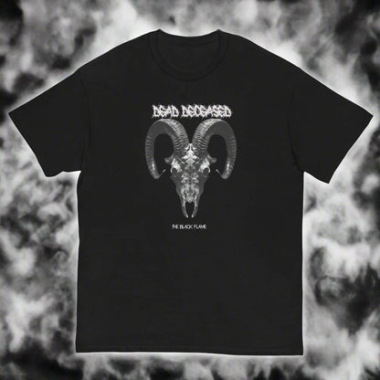 Dead Deceased The Black Flame Unisex Gildan classic tee - Free Delivery! Rock / Metal / Gothic Alternative Tee - Alternative Apparel Only from Phase B Records. Plus Size to 5XL