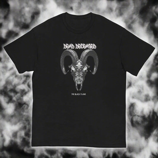 Dead Deceased The Black Flame Unisex Gildan classic tee - Free Delivery! Rock / Metal / Gothic Alternative Tee - Alternative Apparel Only from Phase B Records. Plus Size to 5XL