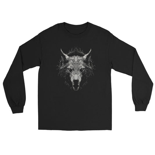 Dead Deceased Unleash the Wolves Long Sleeve Shirt - Free Delivery! Rock / Metal / Gothic Alternative - Alternative Apparel Only from Phase B Records. Plus size to 4XL