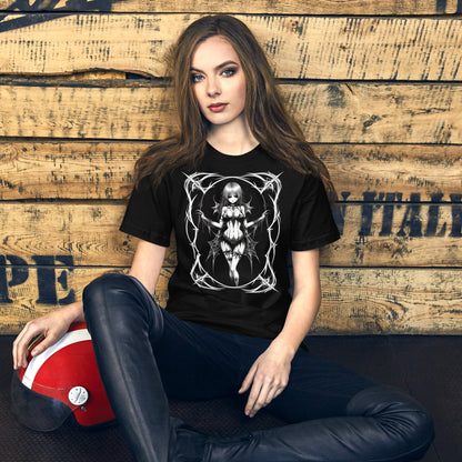 Deadly Date-Graphic-design-unisex-t-shirt-black