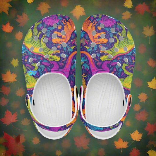 Dino Rok-Clogs - Alternative Art Clogs for Kids