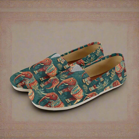 Elephants Canvas Toms Shoes - Rock/Metal/Underground -Alternative Footwear