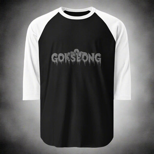 Gokseong 3/4 sleeve raglan shirt - Free Delivery! Rock / Metal / Alternative - Alternative Apparel and Merch Only from Phase B Records.