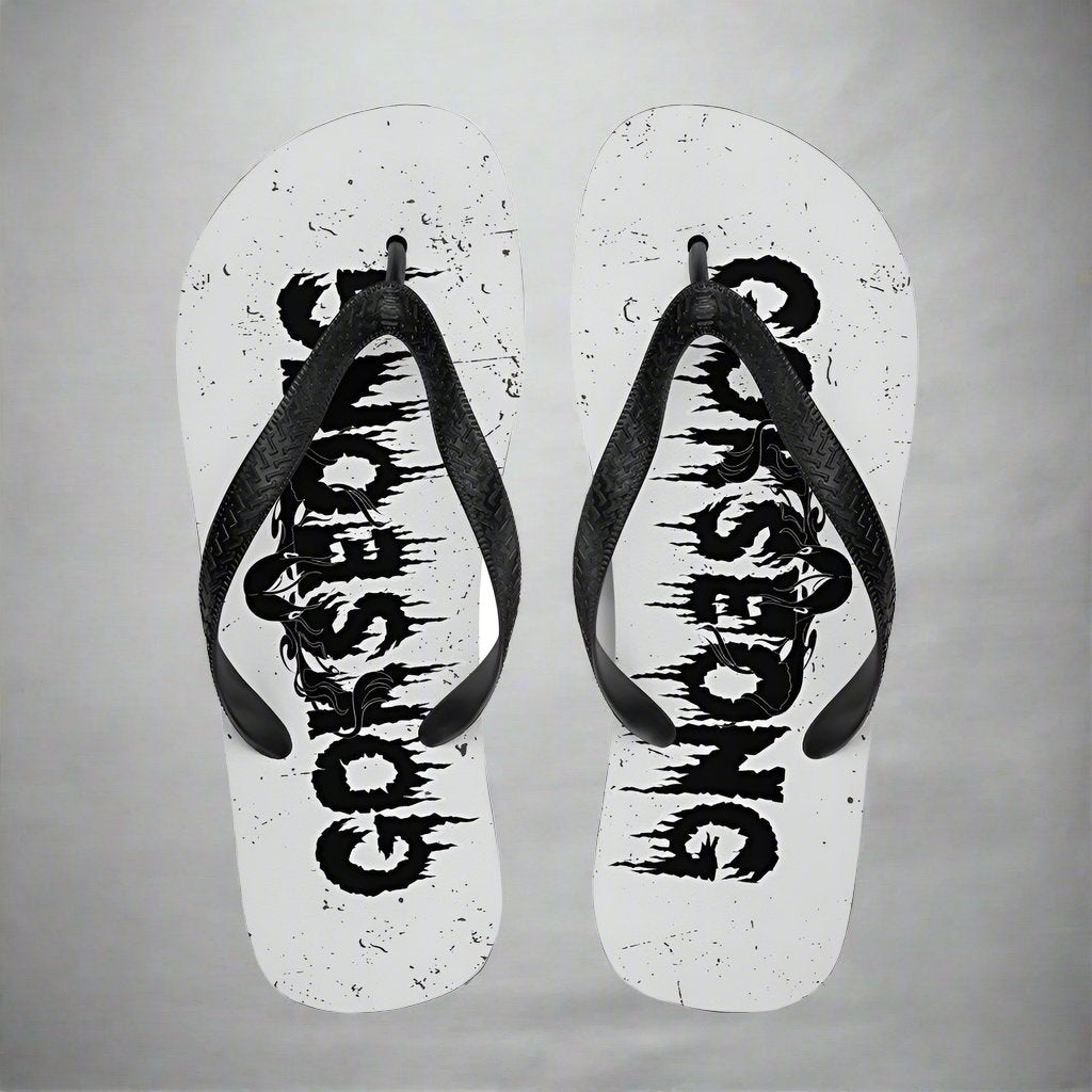 Gokseong Flip-Flops - Free Delivery! Rock / Metal / Alternative - Alternative Apparel and Merch Only from Phase B Records.