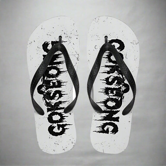 Gokseong Flip-Flops - Free Delivery! Rock / Metal / Alternative - Alternative Apparel and Merch Only from Phase B Records.