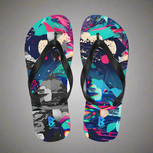 Jess Lewis Andromeda Flip-Flops - Free Delivery! Rock / Mathrock / Progressive / Jazz Fusion - Alternative Apparel and Merch Only from Phase B Records.