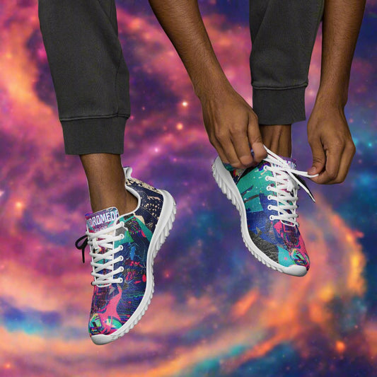 Jess Lewis Andromeda Men’s athletic shoes - Free Delivery! Rock / Mathrock / Progressive / Jazz Fusion - Alternative Apparel and Merch Only from Phase B Records.