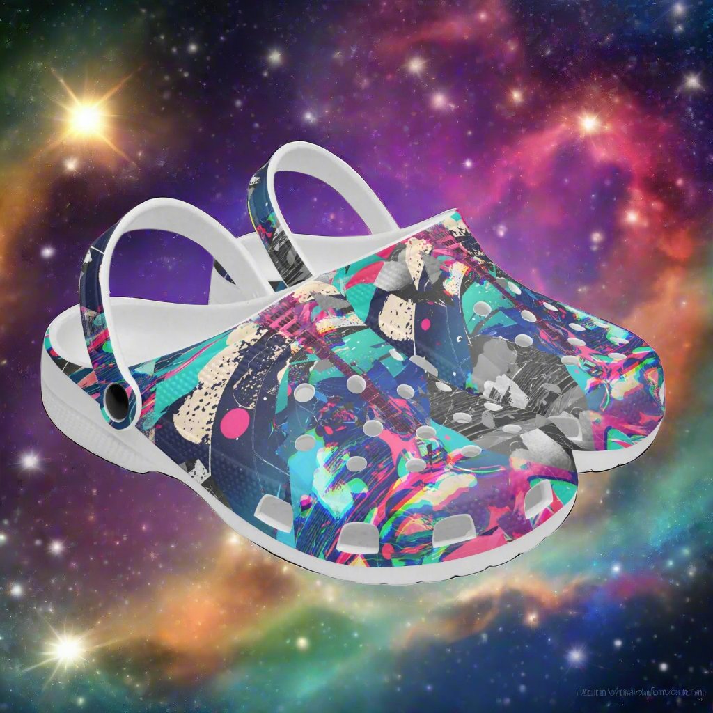 Jess Lewis Andromeda RoK-Clogs - Alternative Art Clogs for Men/Women/Kids