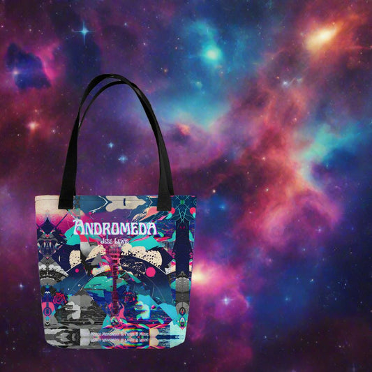 Jess Lewis Andromeda Tote bag - Free Delivery! Rock / Mathrock / Progressive / Jazz Fusion - Alternative Apparel and Merch Only from Phase B Records.