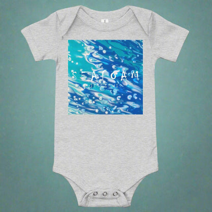 Jess Lewis Seafoam Baby one piece - Free Delivery! Rock / Mathrock / Progressive / Jazz Fusion - Alternative Apparel and Merch Only from Phase B Records.