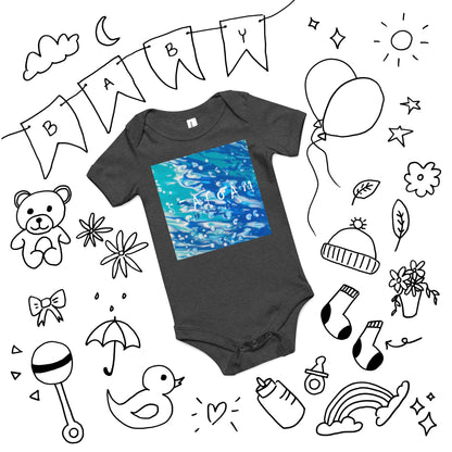 Jess Lewis Seafoam Baby one piece - Free Delivery! Rock / Mathrock / Progressive / Jazz Fusion - Alternative Apparel and Merch Only from Phase B Records.