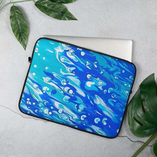 Jess Lewis Seafoam Laptop Sleeve - Free Delivery! Rock / Mathrock / Progressive / Jazz Fusion - Alternative Apparel and Merch Only from Phase B Records.