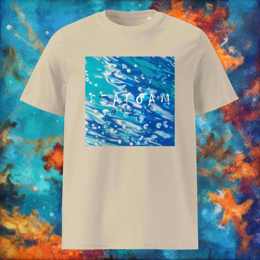 Jess Lewis Seafoam Men's organic cotton t-shirt - Free Delivery! Rock / Mathrock / Progressive / Jazz Fusion - Alternative Apparel and Merch Only from Phase B Records.
