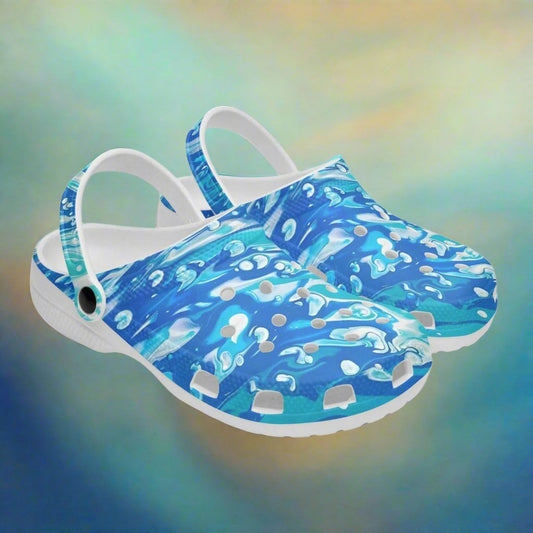 Jess Lewis Seafoam Rok-Clogs- Alternative Clogs for Men/ Women / Kids