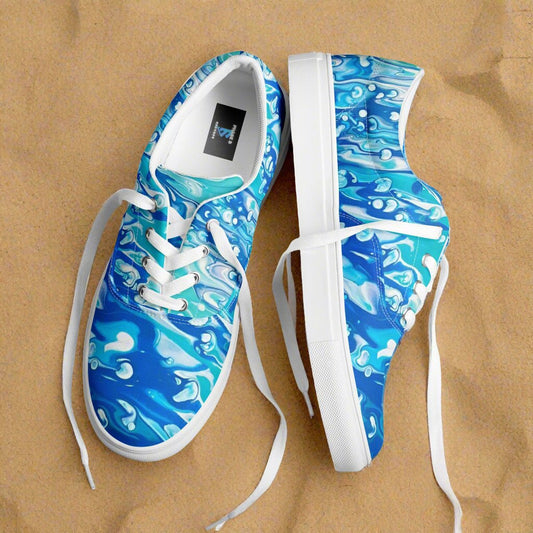 Jess Lewis Seaofam Women’s Canvas Shoes - Free Delivery! Rock / Mathrock / Progressive / Jazz Fusion - Alternative Apparel and Merch Only from Phase B Records.