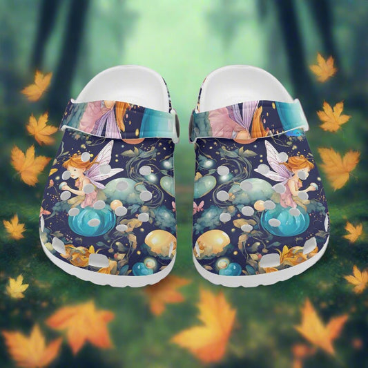 Magic Fairies Rok-Clogs - Alternative Art Clogs for Kids