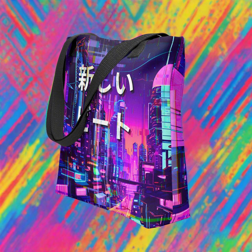 Neo Beats Tote bag - Free Delivery! Rock / Metal / Electronic / EDM / Underground - Alternative Apparel and Merch Only from Phase B Records.