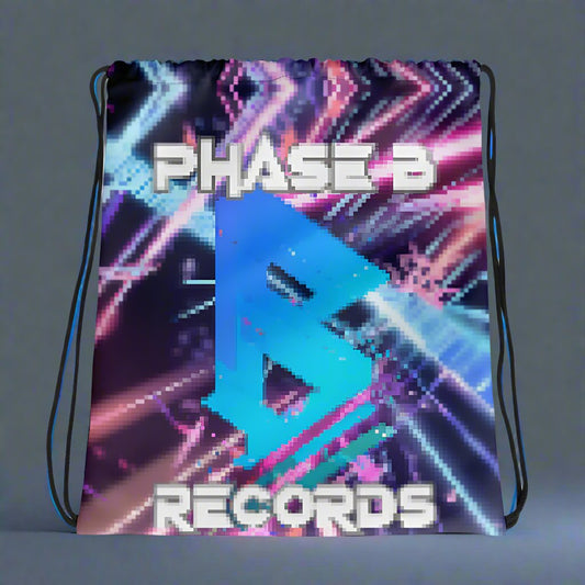 Phase B Records Drawstring bag - Free Delivery! Rock / Metal / Electronic / EDM / Underground - Alternative Apparel and Merch Only from Phase B Records.
