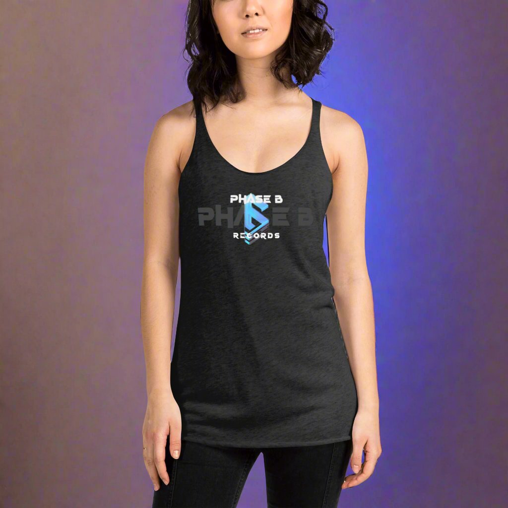 Phase B Records Women's Racerback Tank - Free Delivery! Rock / Metal / Electronic / EDM / Underground - Alternative Apparel and Merch Only from Phase B Records.