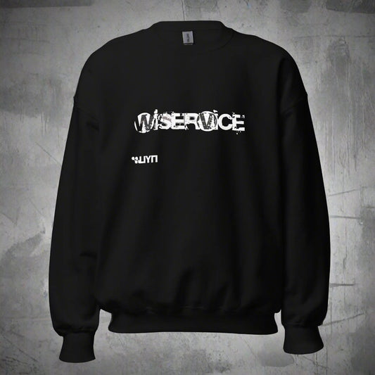 Wiservice Unisex Sweatshirt - Free Delivery! Reggae / Dub / Ska / Ska punk / Punk - Alternative Apparel and Merch Only from Phase B Records.