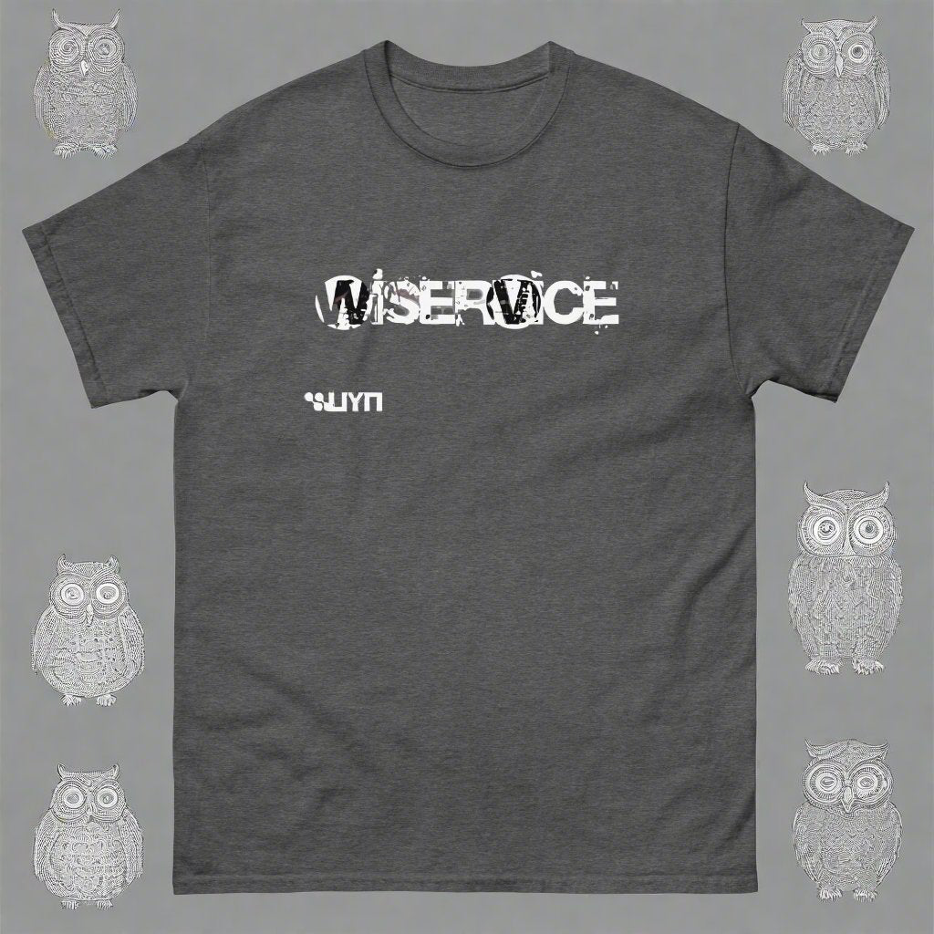 Wiservice Unisex classic tee - Free Delivery! Reggae / Dub / Ska / Ska punk / Punk - Alternative Apparel and Merch Only from Phase B Records.