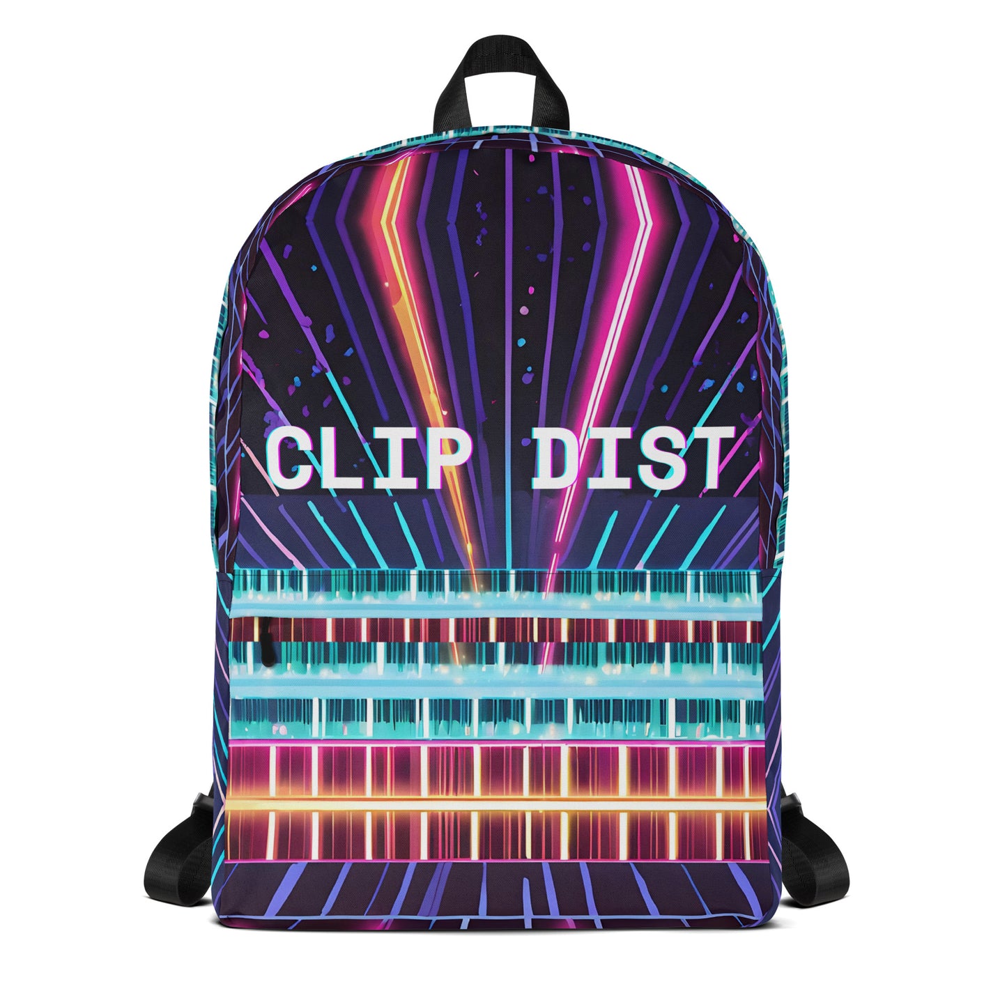 Clip Dist. Backpack - Free Delivery! Rock / Metal / Electronic / EDM / Underground - Alternative Apparel and Merch Only from Phase B Records.