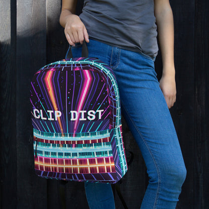 Clip Dist. Backpack - Free Delivery! Rock / Metal / Electronic / EDM / Underground - Alternative Apparel and Merch Only from Phase B Records.