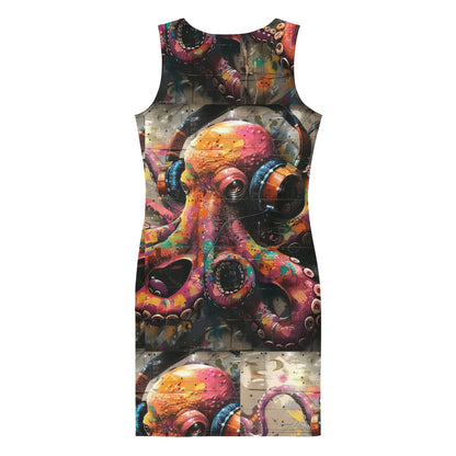 Rockin' Octopus Bodycon dress