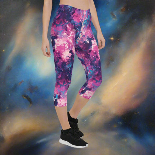 Space Dust Capri Leggings