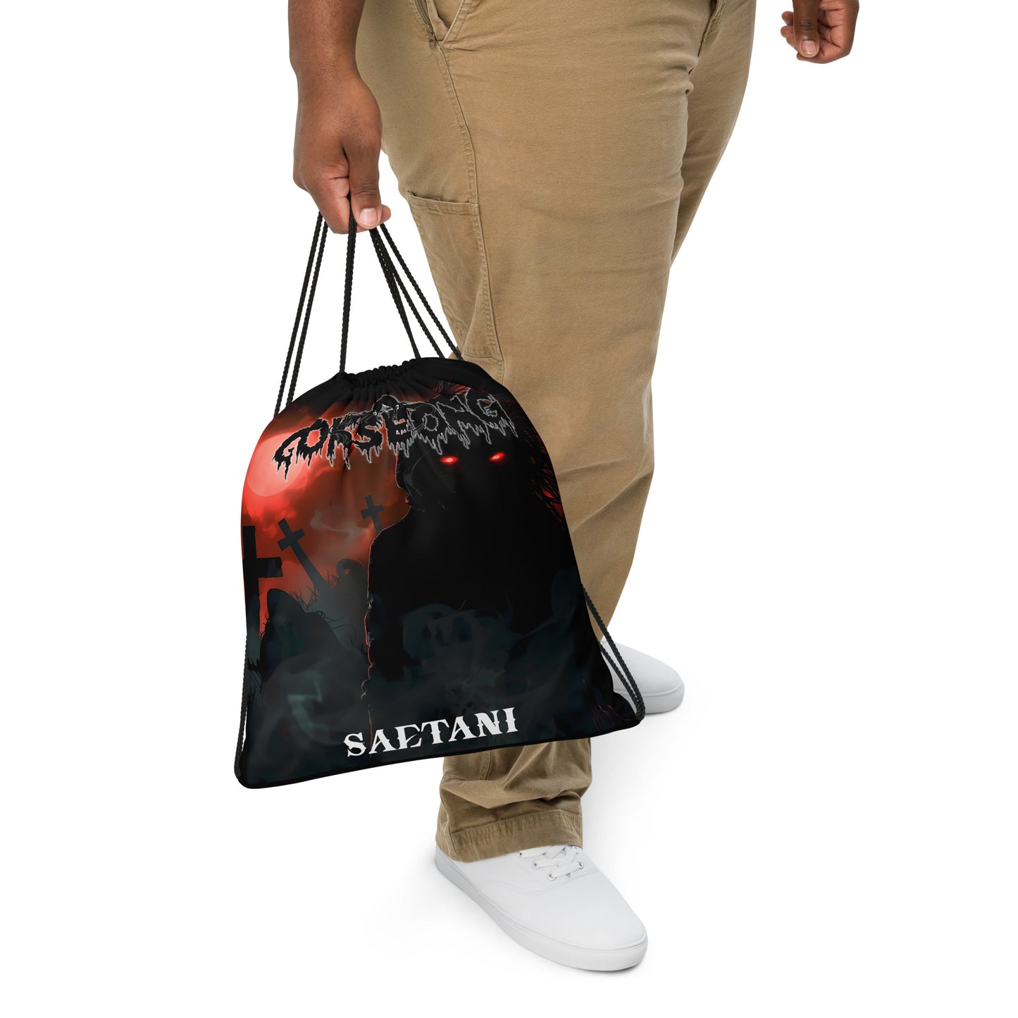 Gokseong Saetani Drawstring bag - Free Delivery! Rock / Metal / Alternative - Alternative Apparel and Merch Only from Phase B Records.