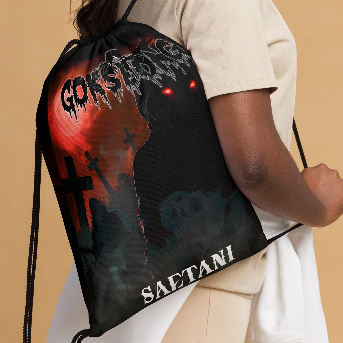 Gokseong Saetani Drawstring bag - Free Delivery! Rock / Metal / Alternative - Alternative Apparel and Merch Only from Phase B Records.