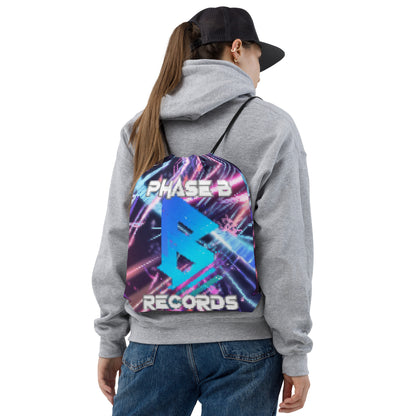 Phase B Records Drawstring bag - Free Delivery! Rock / Metal / Electronic / EDM / Underground - Alternative Apparel and Merch Only from Phase B Records.