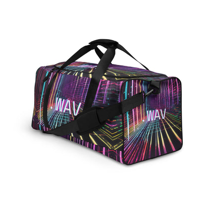 .WAV Duffle bag - Free Delivery! Rock / Metal / Electronic / EDM / Underground - Alternative Apparel and Merch Only from Phase B Records.