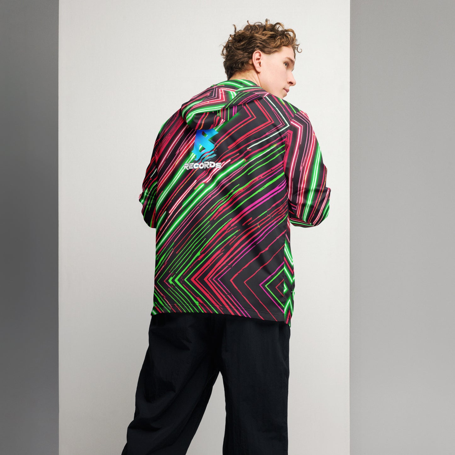 Phase B Records EDM Men’s windbreaker - Free Delivery! Rock / Metal / Electronic / EDM / Underground - Alternative Apparel and Merch Only from Phase B Records.