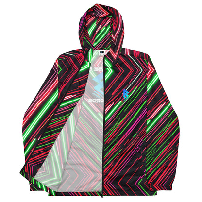 Phase B Records EDM Men’s windbreaker - Free Delivery! Rock / Metal / Electronic / EDM / Underground - Alternative Apparel and Merch Only from Phase B Records.
