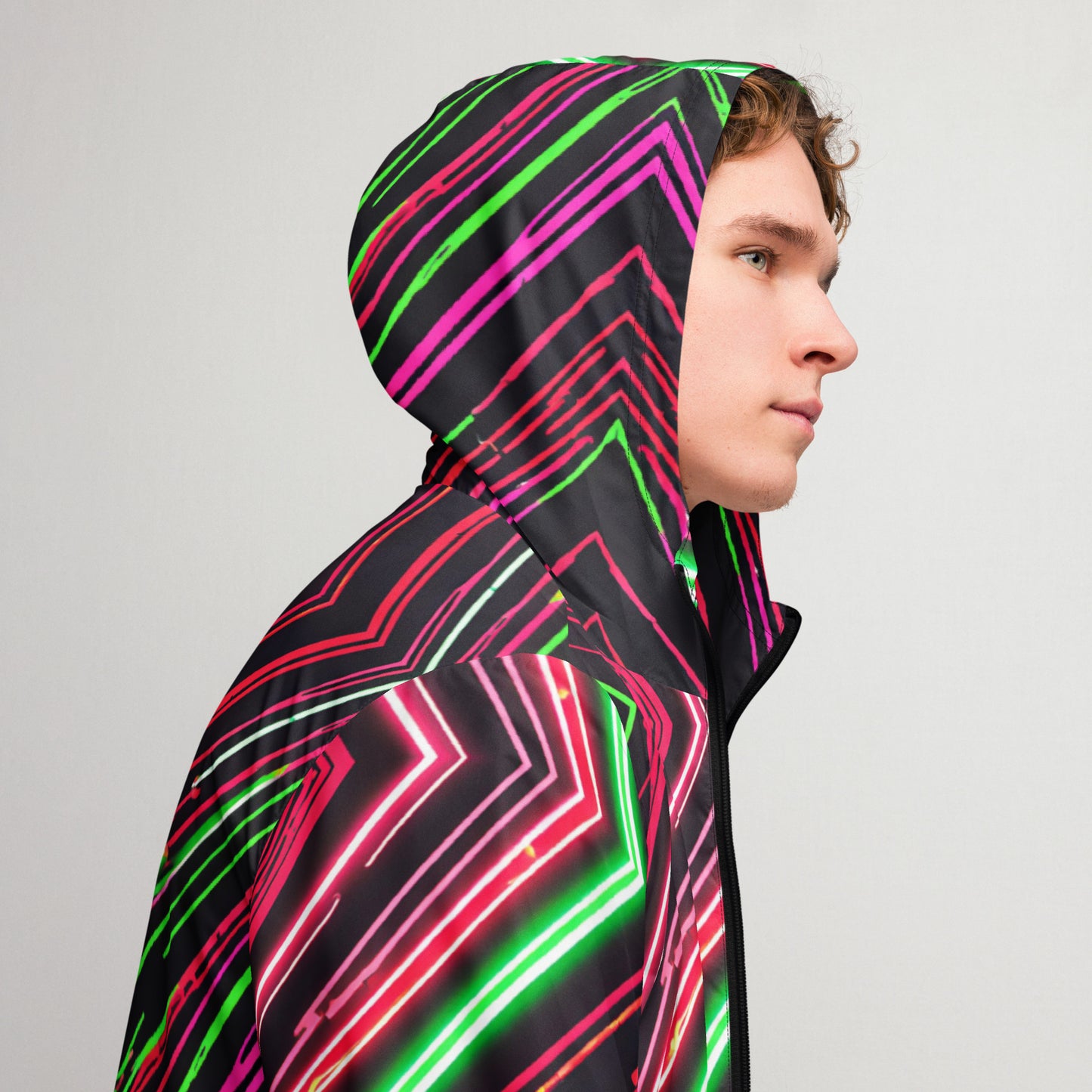 Phase B Records EDM Men’s windbreaker - Free Delivery! Rock / Metal / Electronic / EDM / Underground - Alternative Apparel and Merch Only from Phase B Records.