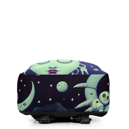 Wonky Moons Minimalist Backpack