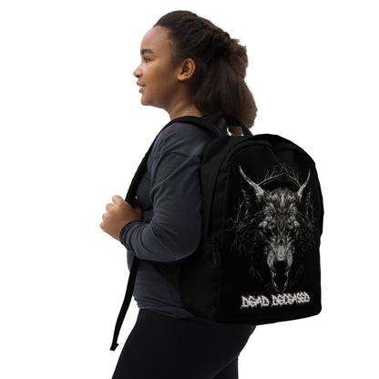 Dead Deceased Minimalist Backpack - Free Delivery! Rock / Metal / Gothic Alternative  - Alternative Apparel Only from Phase B Records.