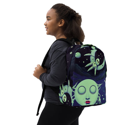 Wonky Moons Minimalist Backpack