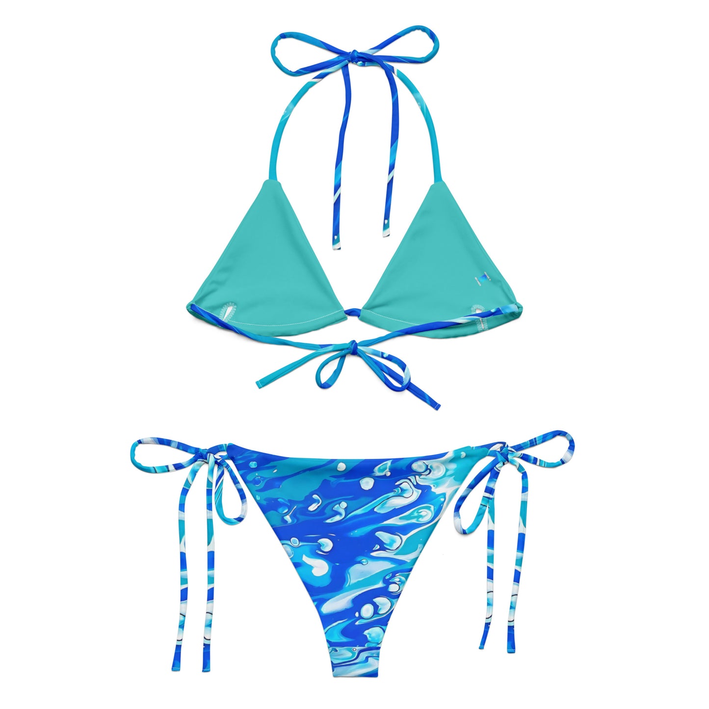 Jess Lewis Seafoam Bikini - Free Delivery! Rock / Mathrock / Progressive / Jazz Fusion - Alternative Apparel and Merch Only from Phase B Records.